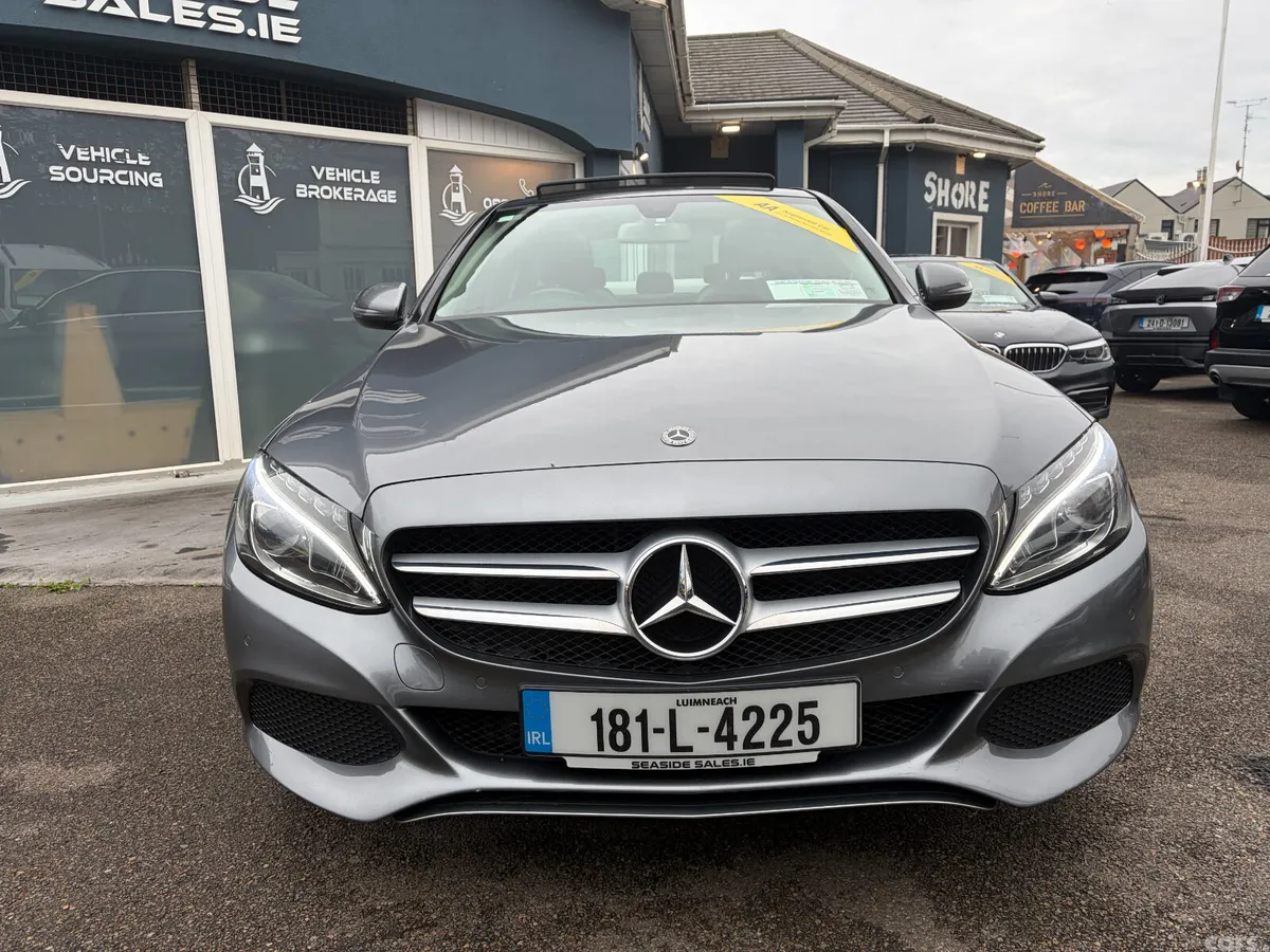 Mercedes-Benz C-Class Saloon, Petrol Plug-in Hybrid, 2018, Grey