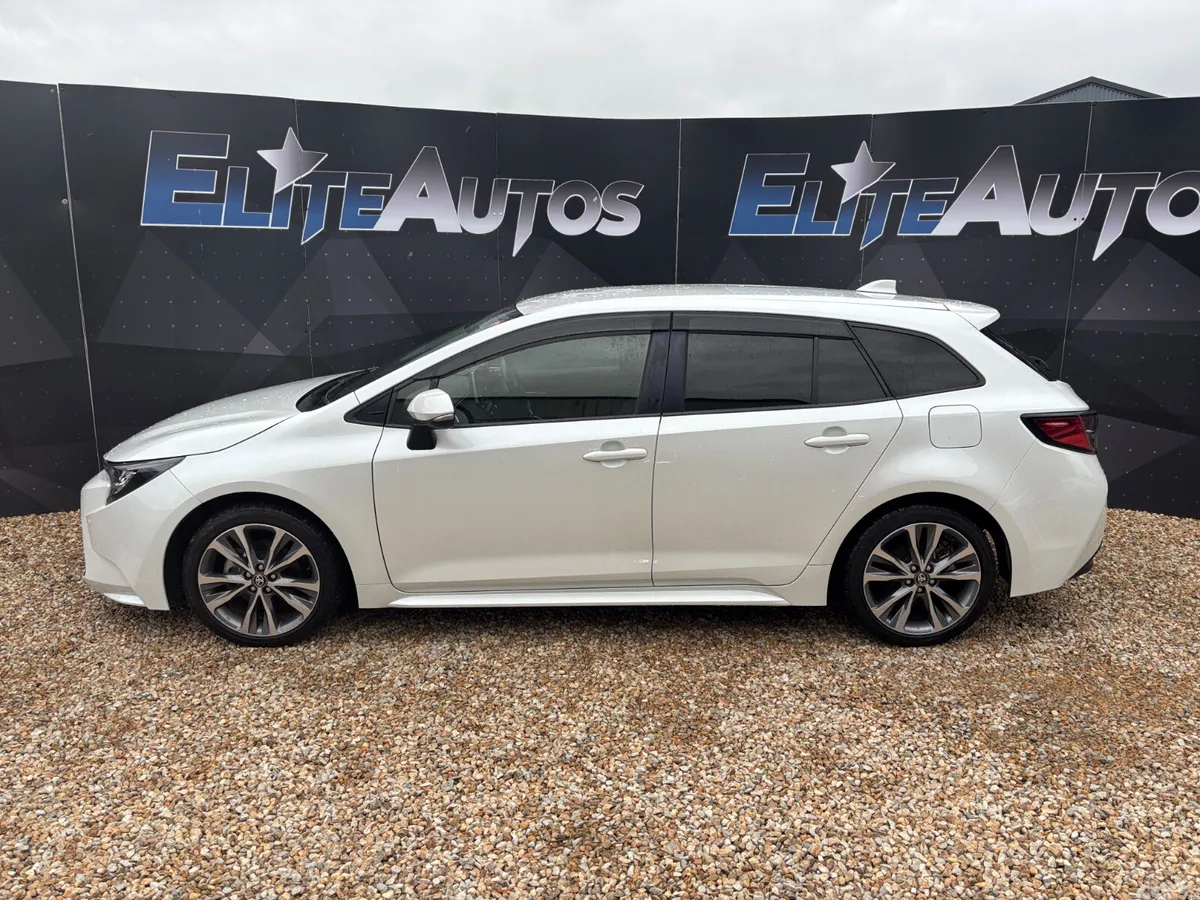 Toyota Corolla Estate, Petrol Hybrid, 2022, White