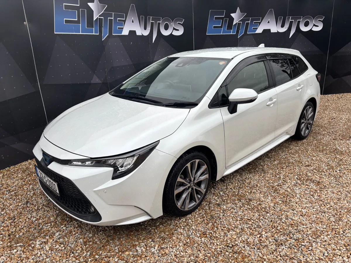 Toyota Corolla Estate, Petrol Hybrid, 2022, White