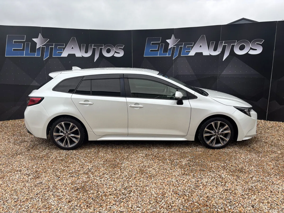 Toyota Corolla Estate, Petrol Hybrid, 2022, White