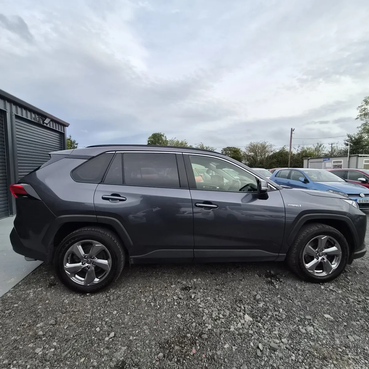 Toyota RAV4 SUV, Petrol Hybrid, 2021, Grey