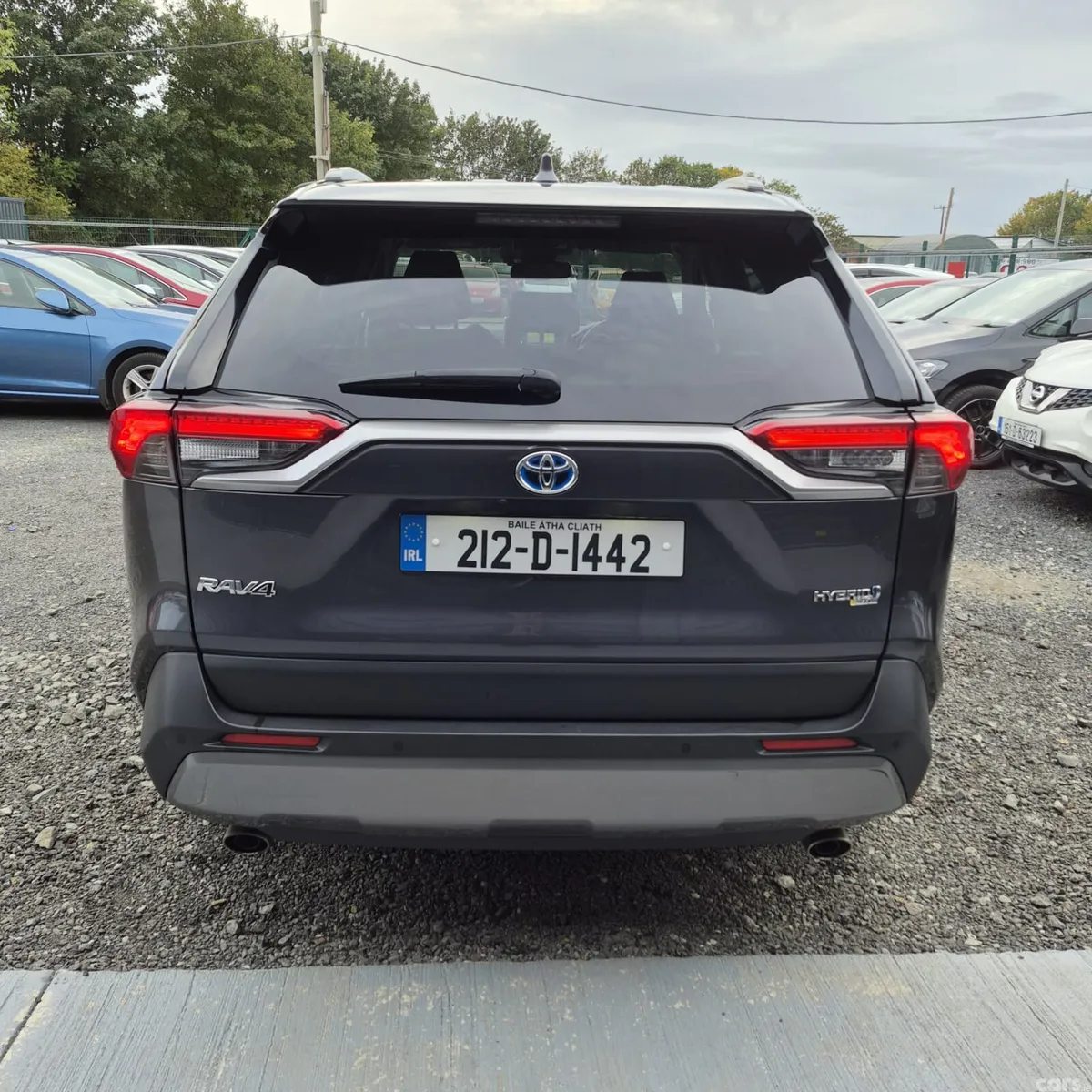 Toyota RAV4 SUV, Petrol Hybrid, 2021, Grey