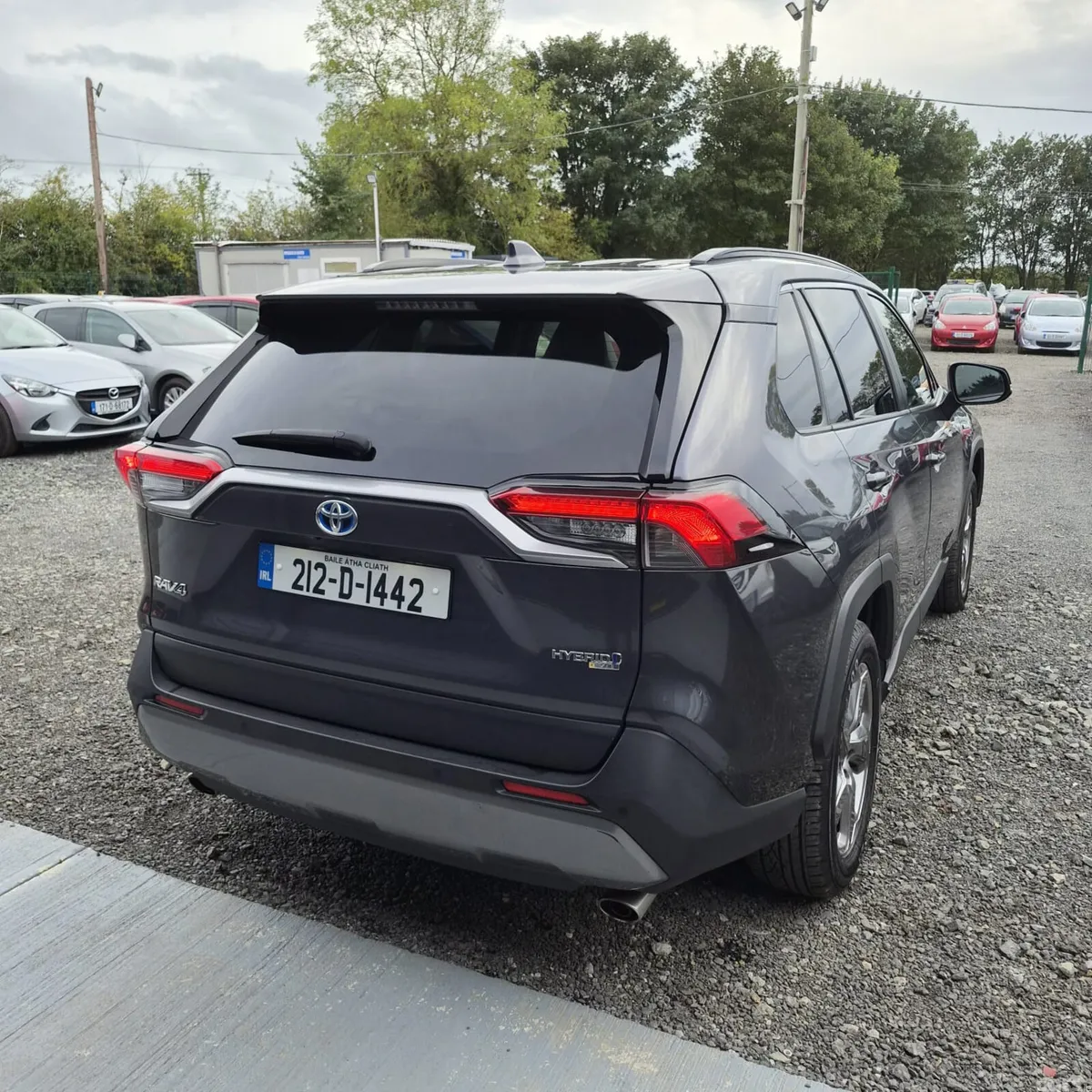 Toyota RAV4 SUV, Petrol Hybrid, 2021, Grey