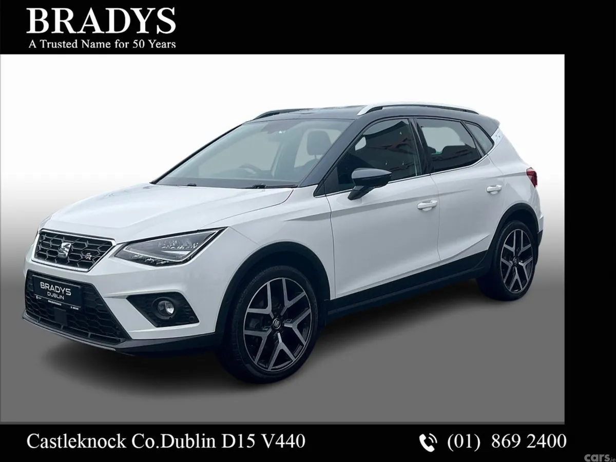 SEAT Arona SUV, Petrol, 2021, White