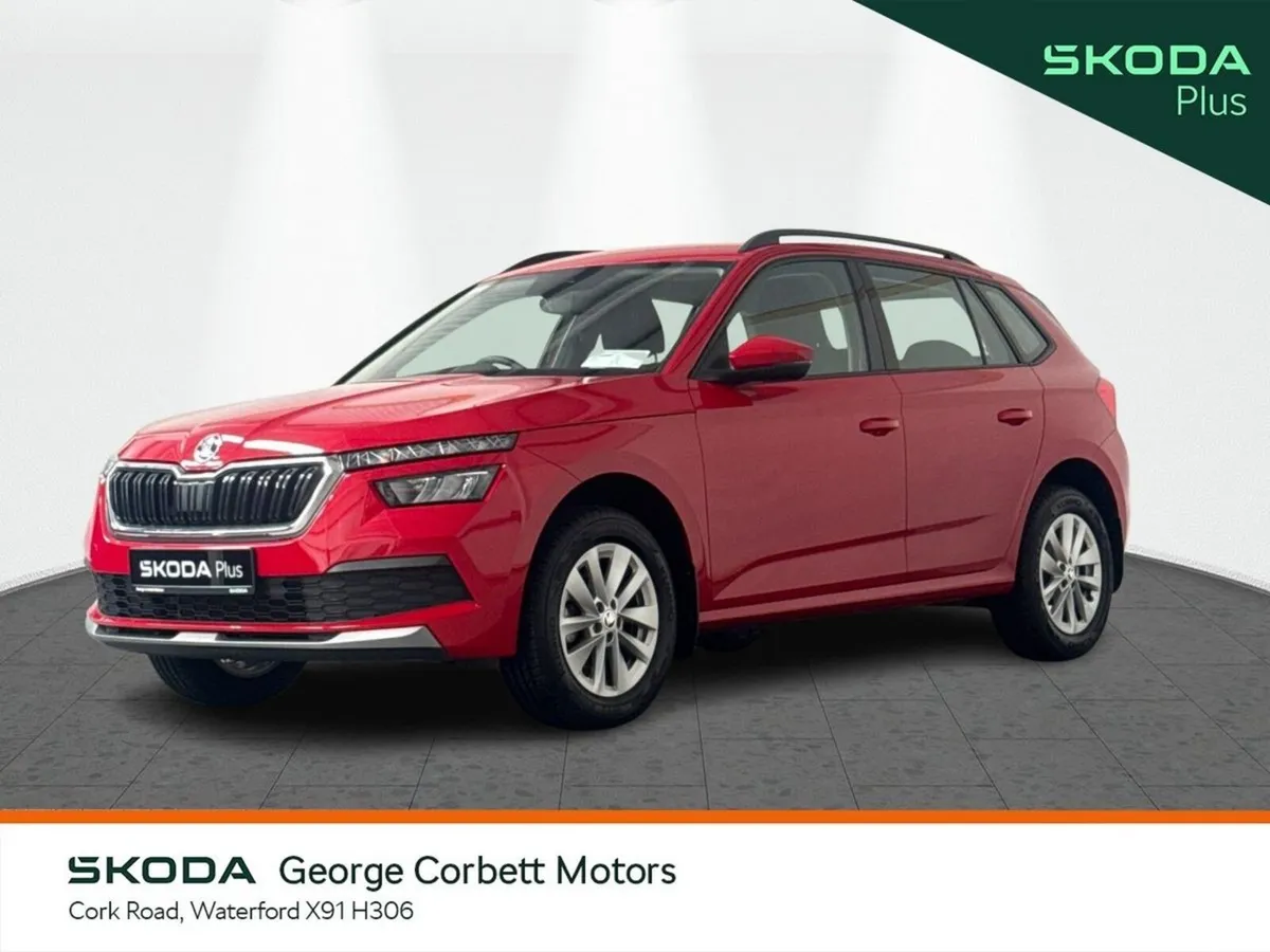 Skoda Kamiq SUV, Petrol, 2024, Red