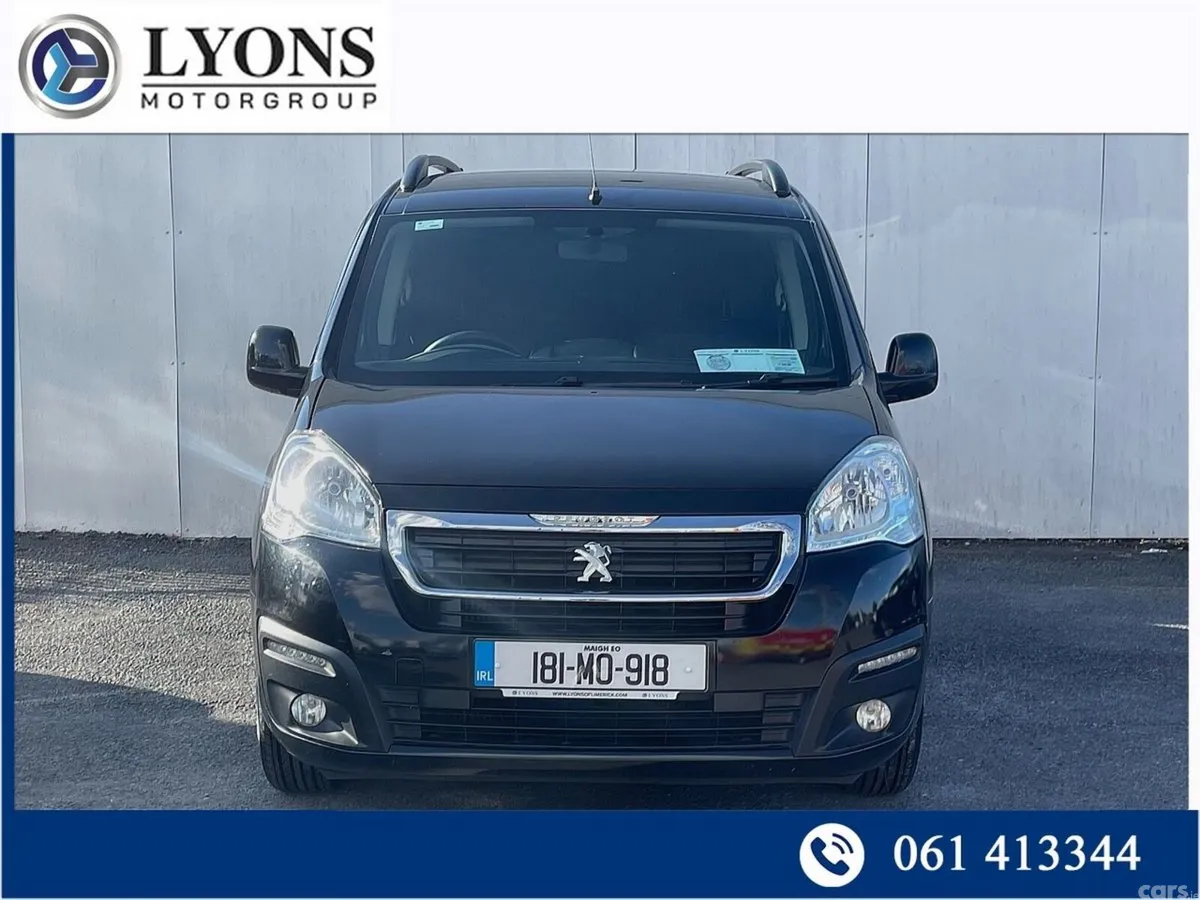 Peugeot Partner Tepee MPV, Diesel, 2018, Black