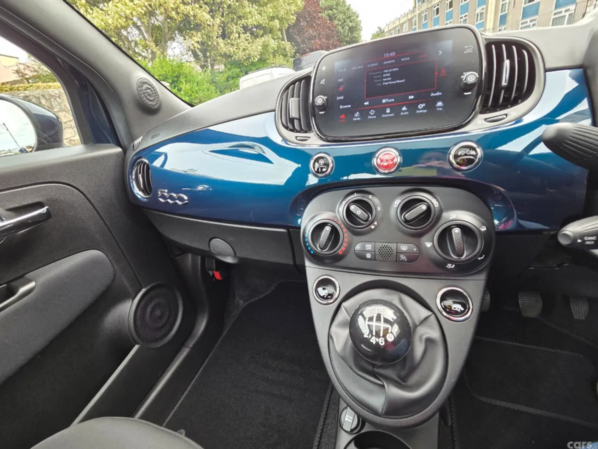 Fiat 500 Hatchback, Petrol, 2024, Blue