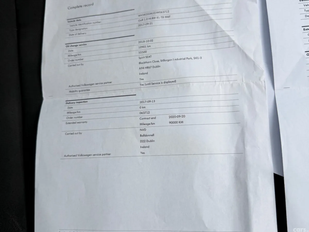 Volkswagen Golf Hatchback, Petrol, 2017, Grey