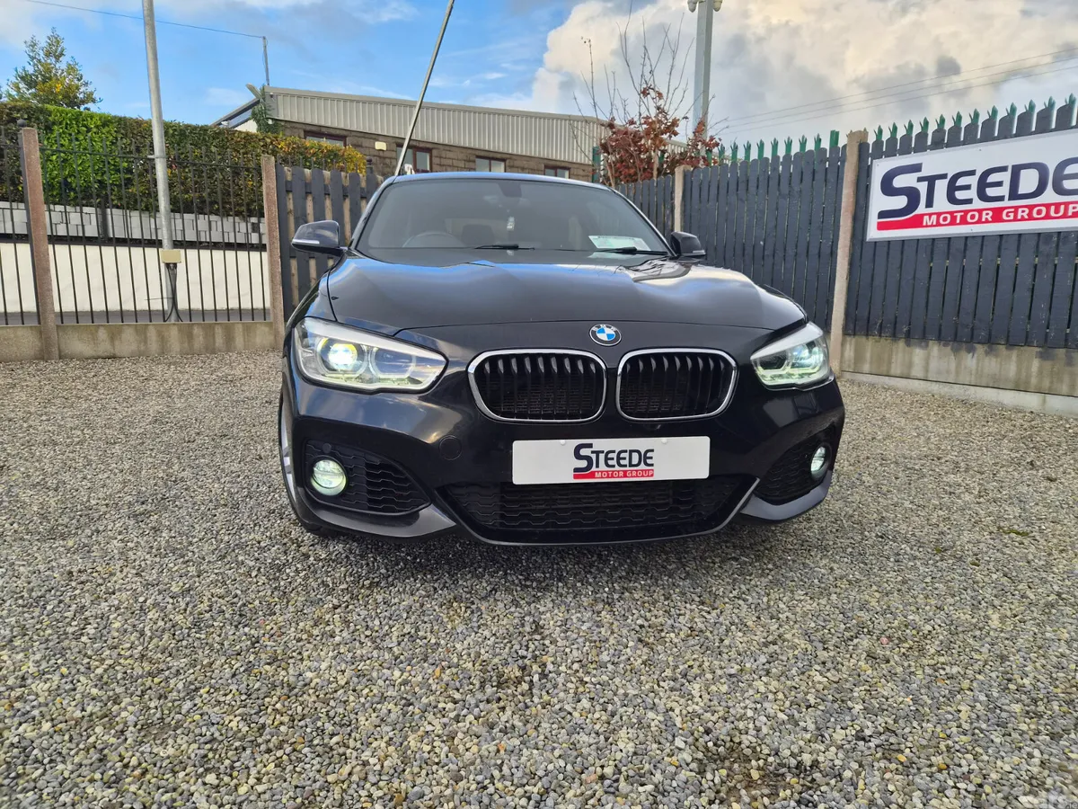 BMW 1-Series Hatchback, Petrol, 2017, Black