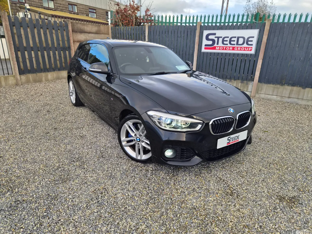 BMW 1-Series Hatchback, Petrol, 2017, Black
