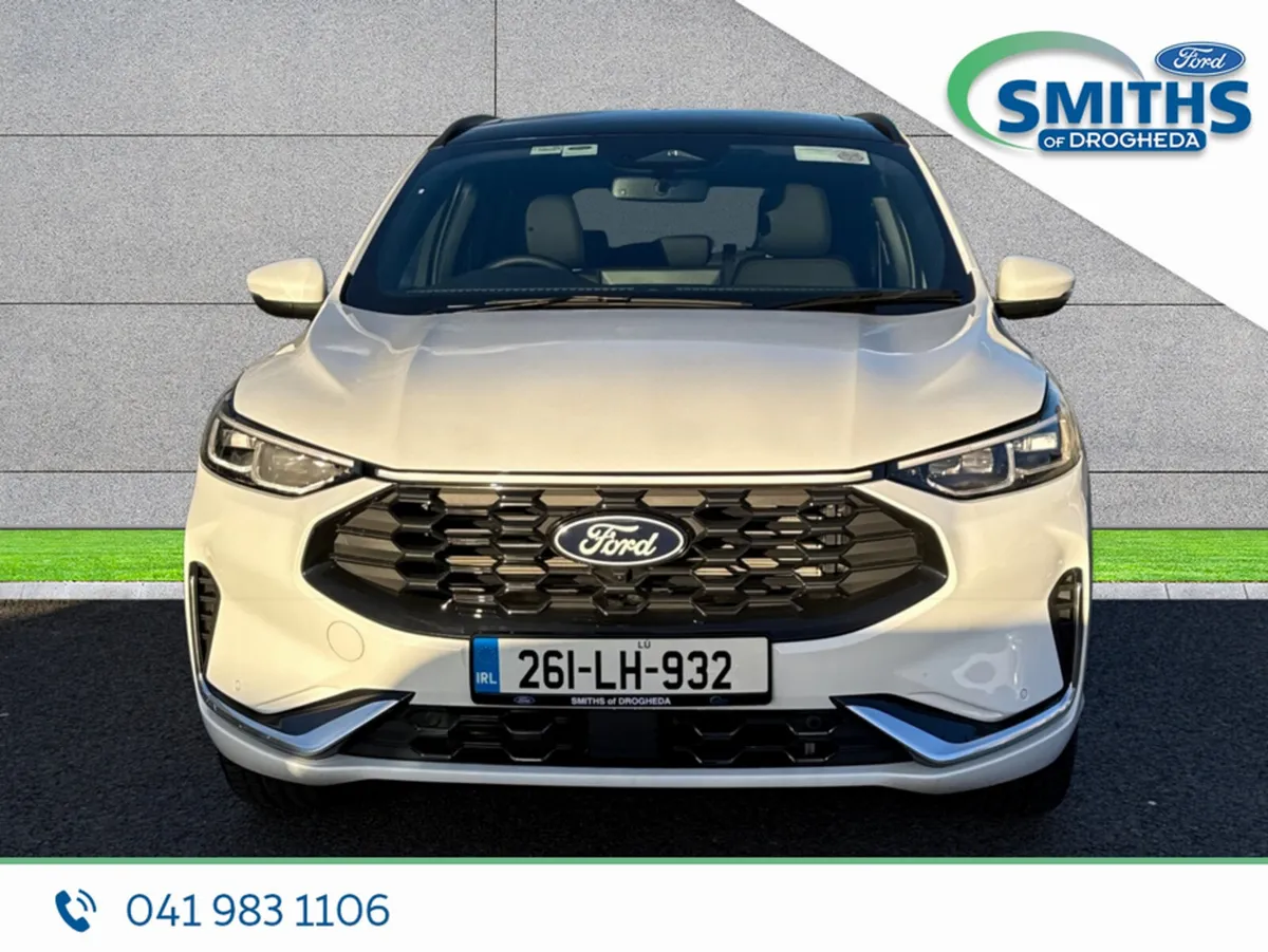 Ford Kuga MPV, Petrol Plug-in Hybrid, 2026, White