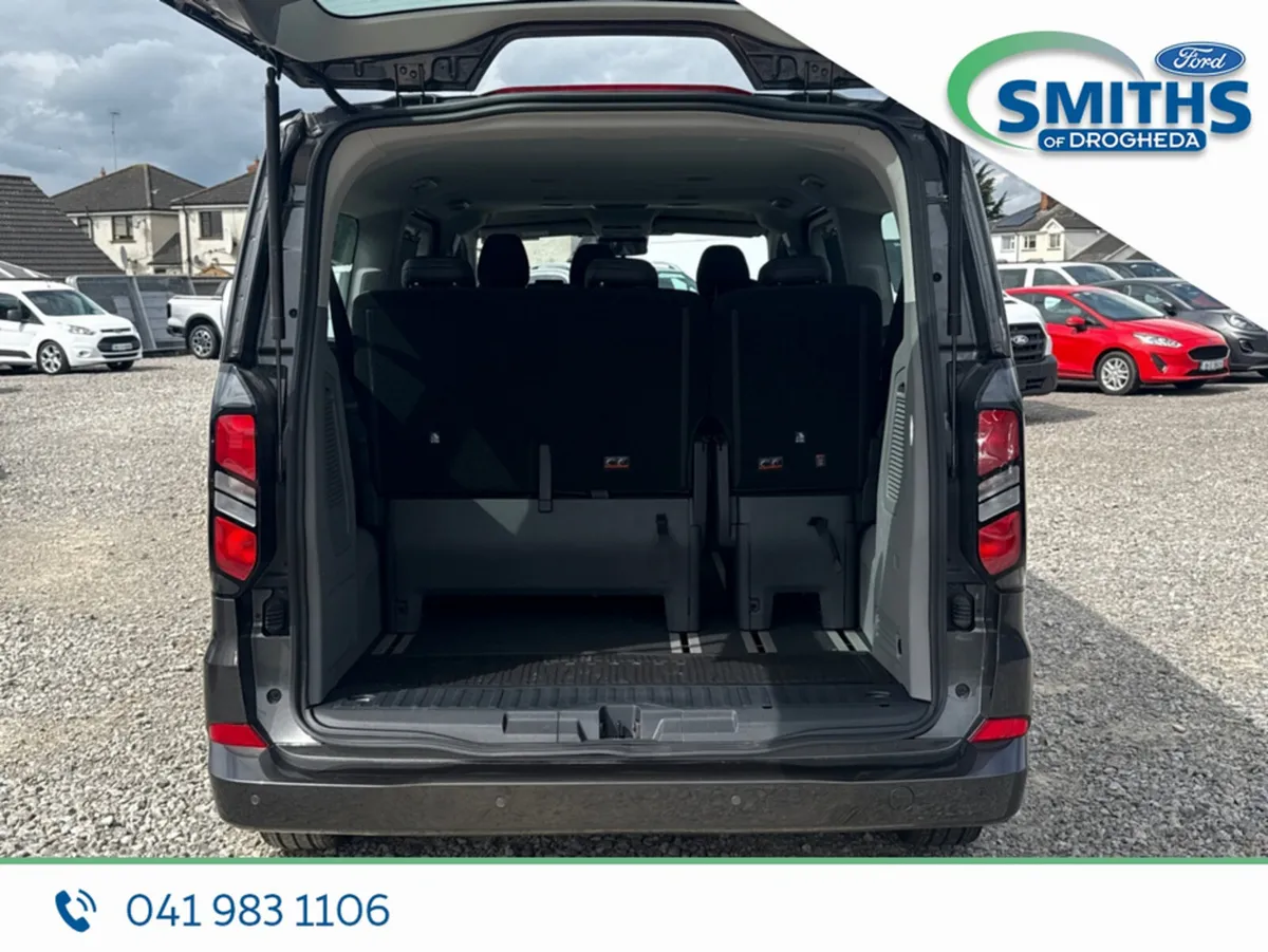 Ford Tourneo Custom MPV, Petrol Plug-in Hybrid, 2026, Grey