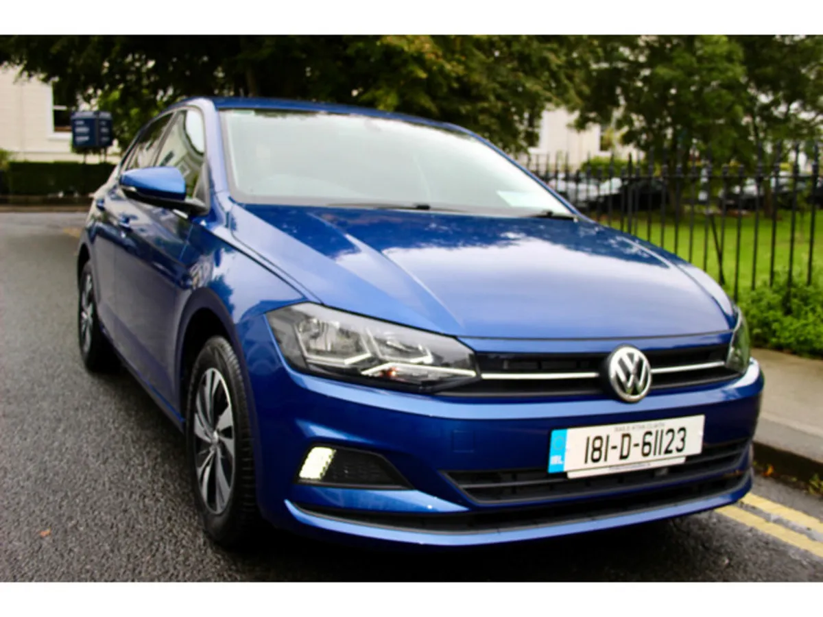 Volkswagen Polo Hatchback, Petrol, 2018, Blue
