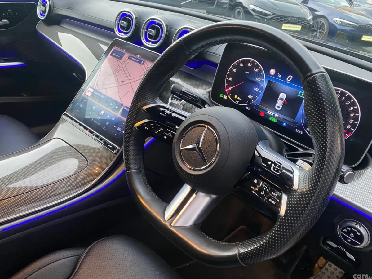 Mercedes-Benz C-Class Saloon, Petrol Plug-in Hybrid, 2023, Black