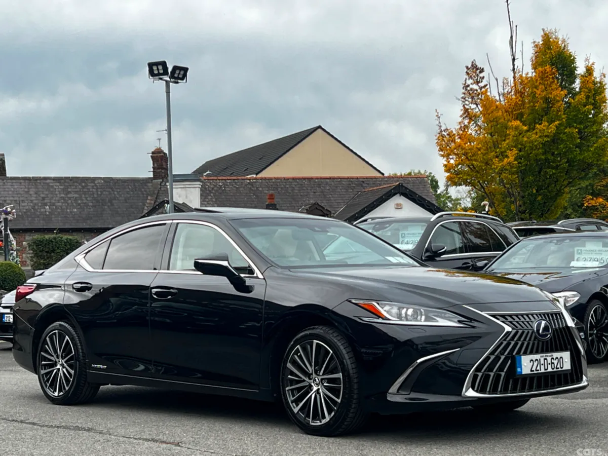 Lexus ES Saloon, Petrol Hybrid, 2022, Black