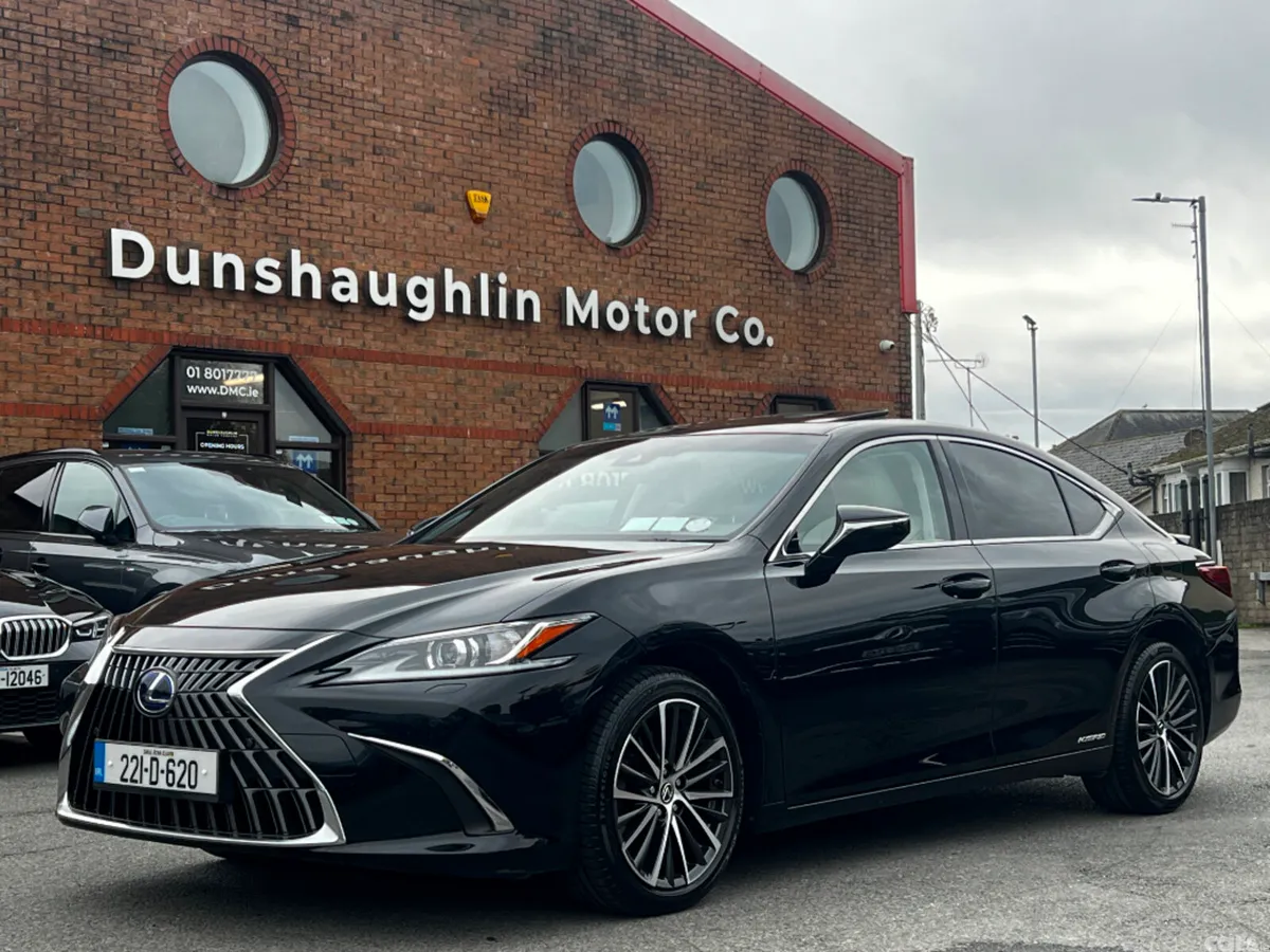 Lexus ES Saloon, Petrol Hybrid, 2022, Black
