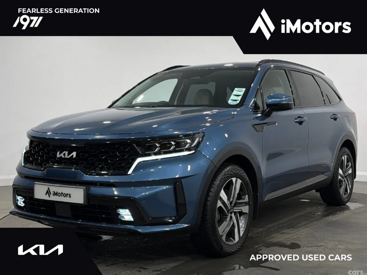 Kia Sorento SUV, Petrol Plug-in Hybrid, 2023, Blue