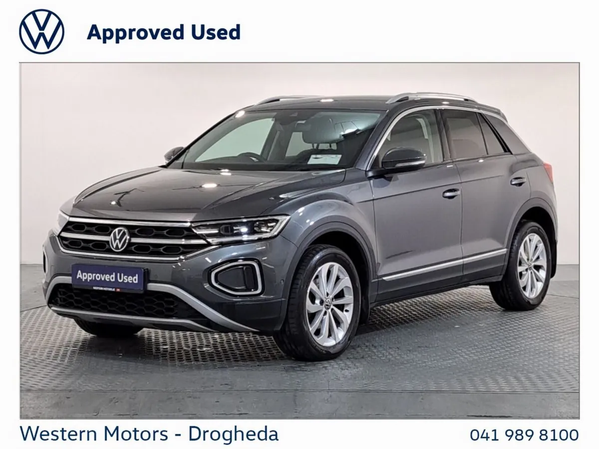 Volkswagen T-Roc SUV, Petrol, 2024, Grey