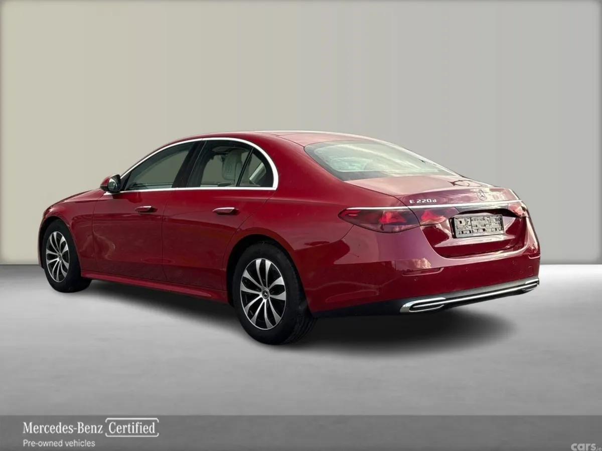 Mercedes-Benz E-Class Saloon, Diesel Hybrid, 2025, Red