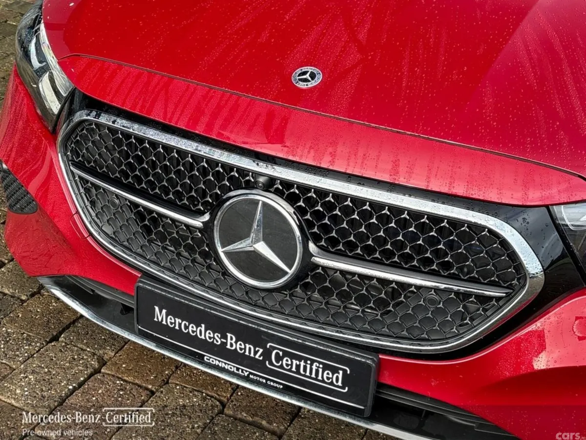 Mercedes-Benz E-Class Saloon, Diesel Hybrid, 2025, Red
