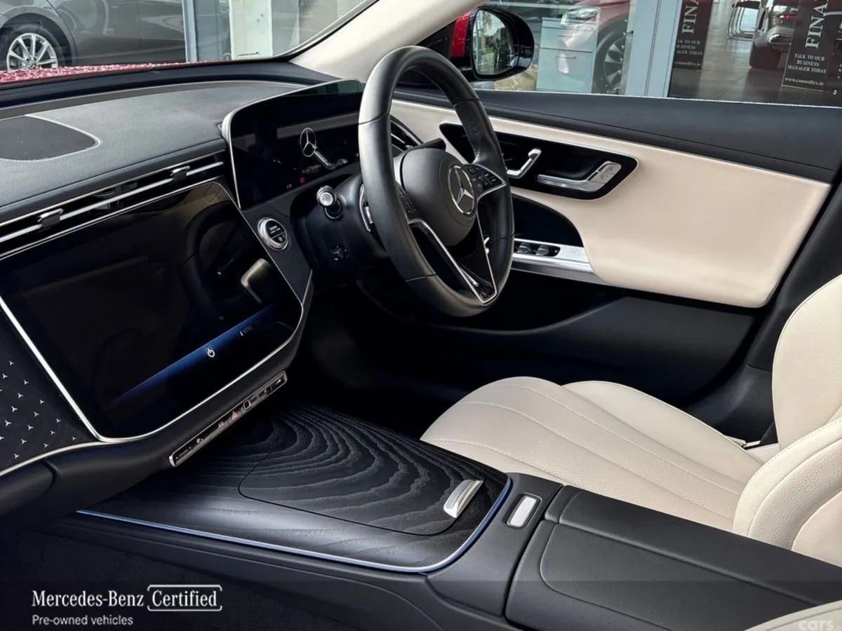 Mercedes-Benz E-Class Saloon, Diesel Hybrid, 2025, Red