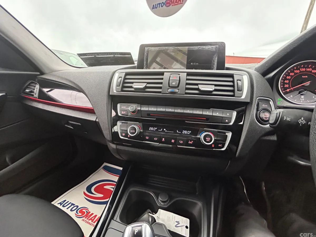 BMW 1-Series Hatchback, Petrol, 2015, Red