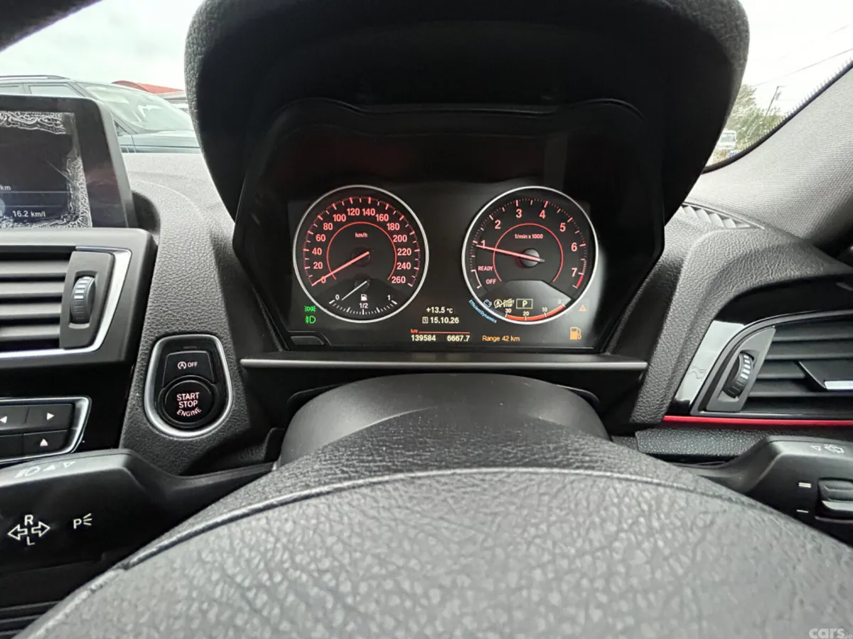 BMW 1-Series Hatchback, Petrol, 2015, Red