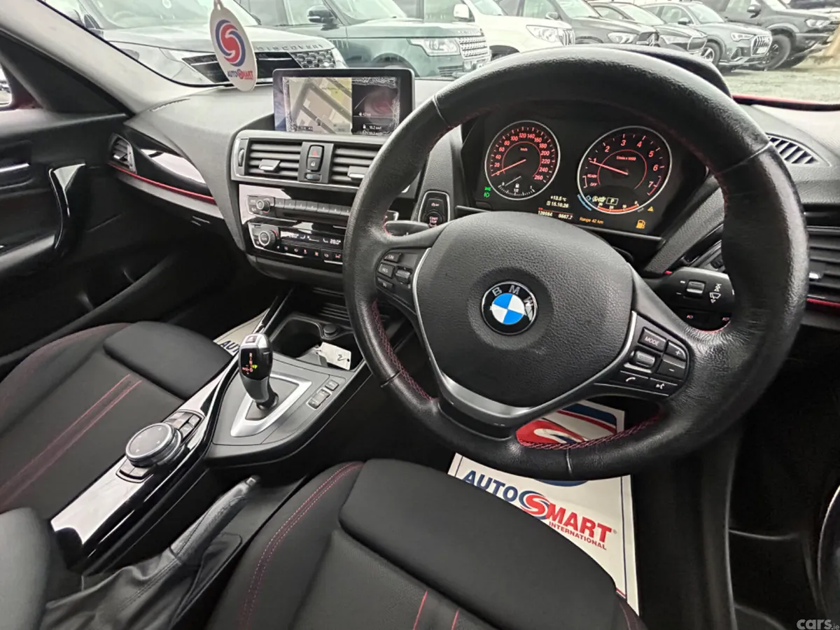 BMW 1-Series Hatchback, Petrol, 2015, Red