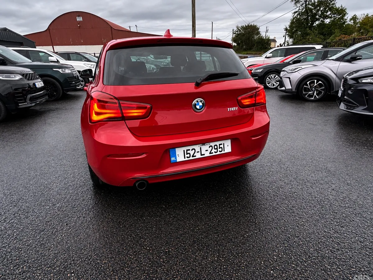 BMW 1-Series Hatchback, Petrol, 2015, Red