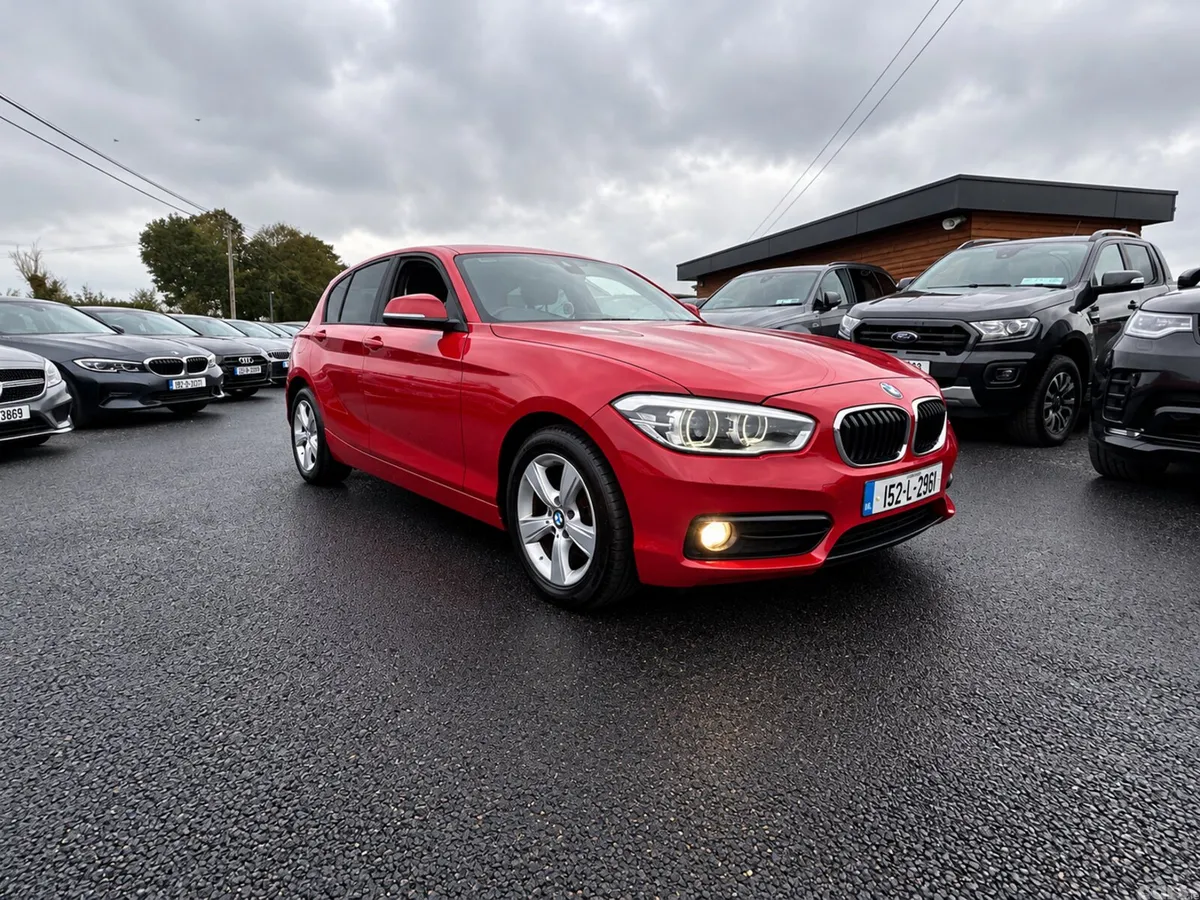BMW 1-Series Hatchback, Petrol, 2015, Red