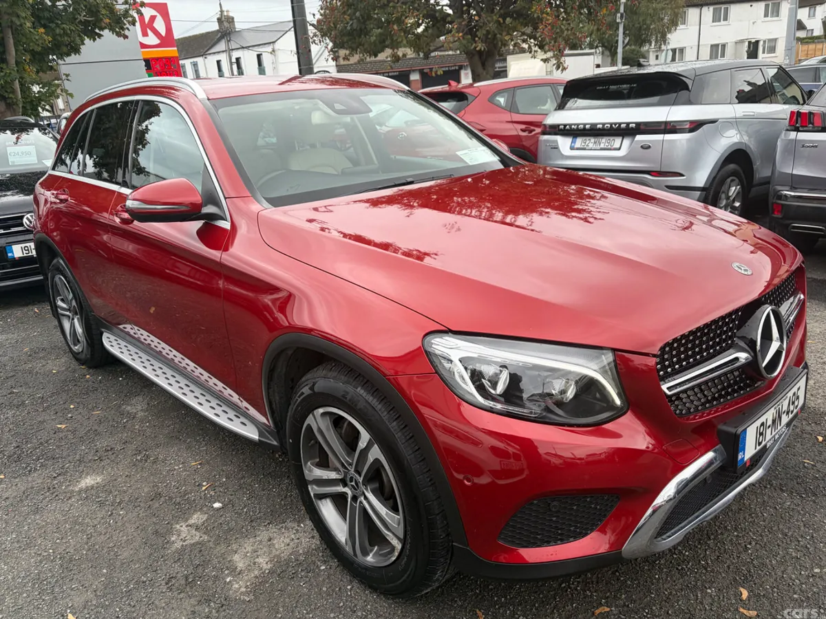 Mercedes-Benz GLC SUV, Diesel, 2018, Red