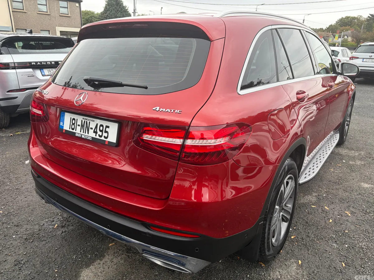 Mercedes-Benz GLC SUV, Diesel, 2018, Red
