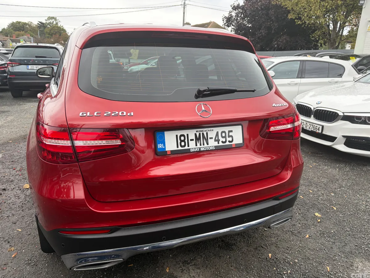 Mercedes-Benz GLC SUV, Diesel, 2018, Red
