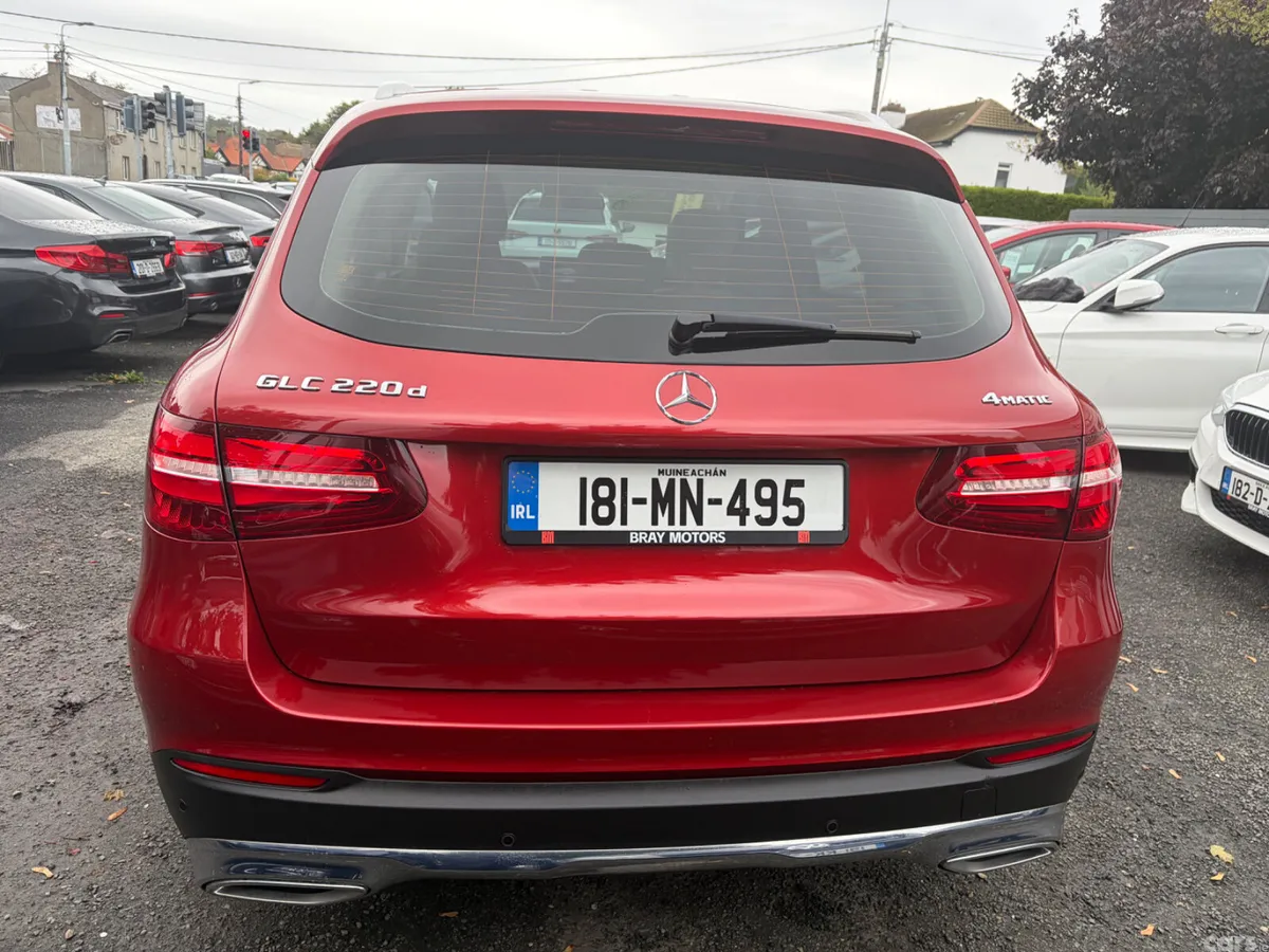 Mercedes-Benz GLC SUV, Diesel, 2018, Red