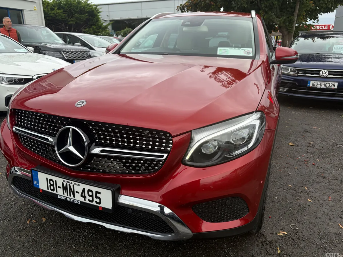 Mercedes-Benz GLC SUV, Diesel, 2018, Red