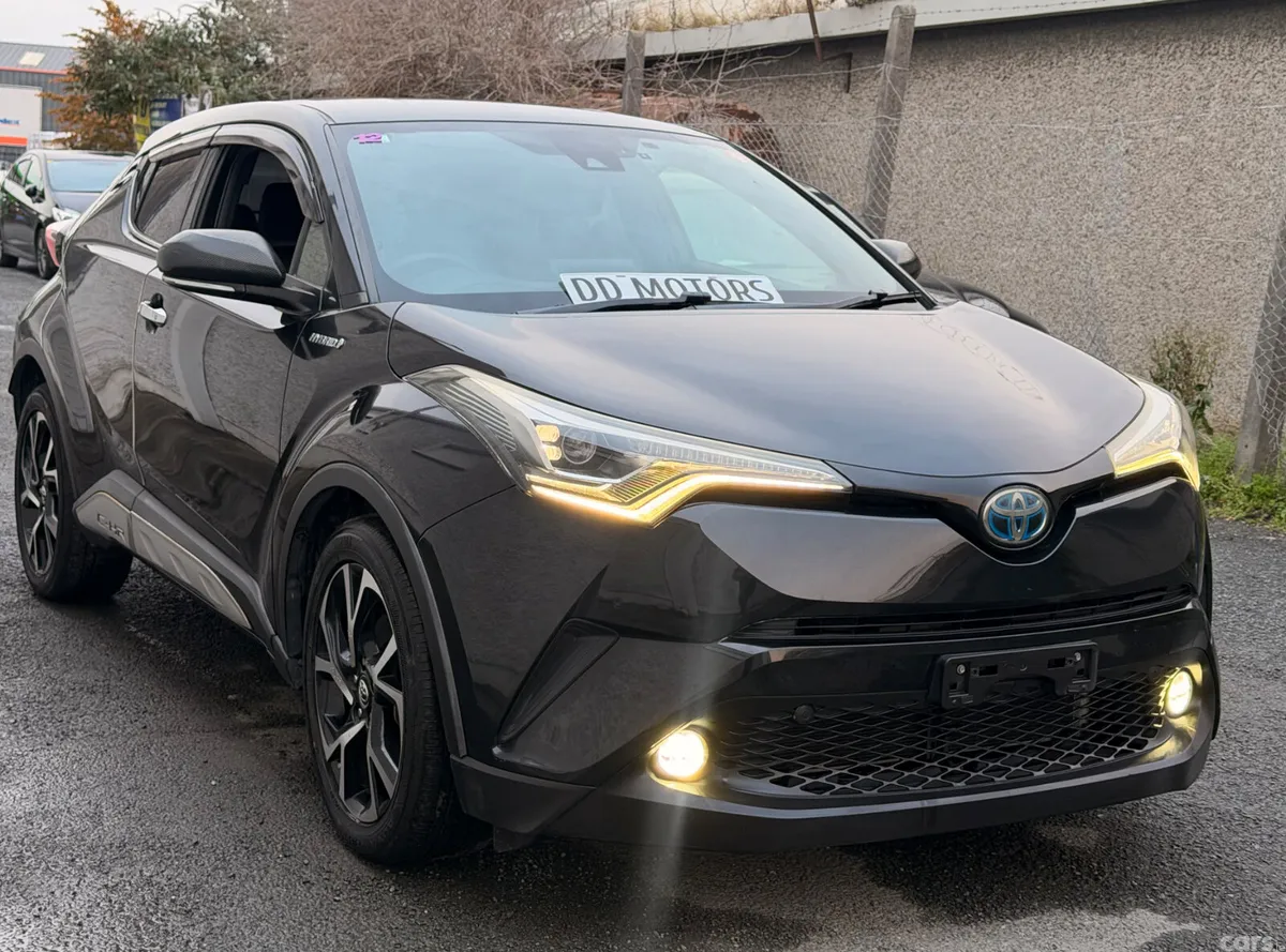 Toyota C-HR SUV, Petrol Hybrid, 2018, Black