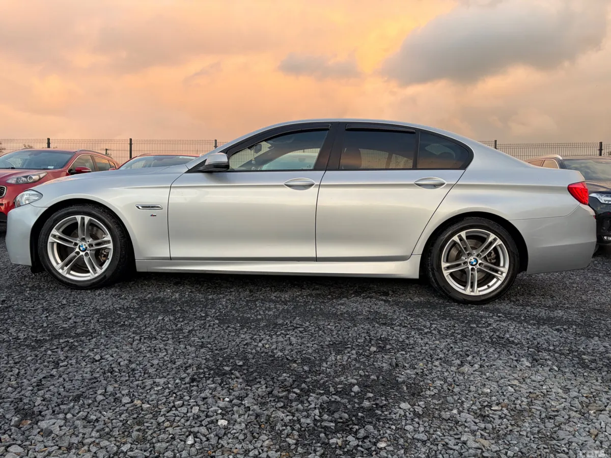 BMW 5-Series Saloon, Diesel, 2013, Silver