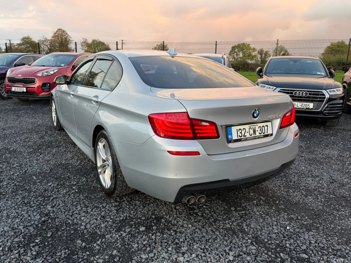 BMW 5-Series Saloon, Diesel, 2013, Silver