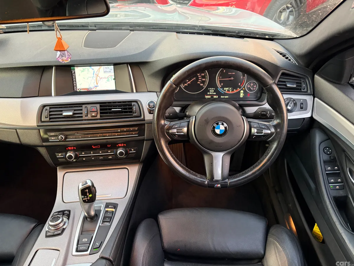 BMW 5-Series Saloon, Diesel, 2013, Silver