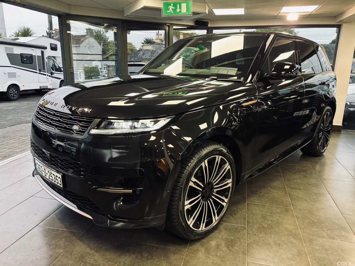 Land Rover Range Rover Sport SUV, Petrol Hybrid, 2026, Black