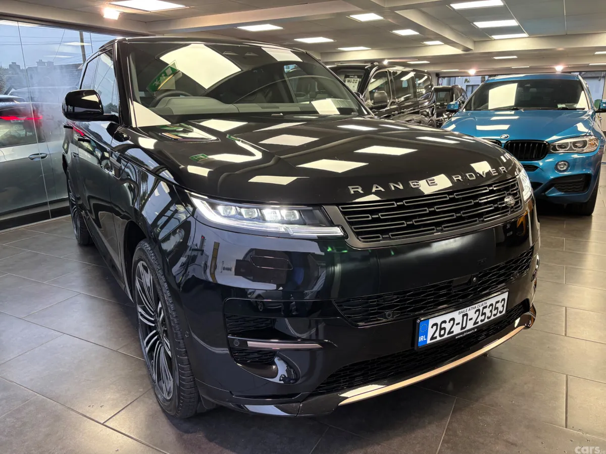 Land Rover Range Rover Sport SUV, Petrol Hybrid, 2026, Black