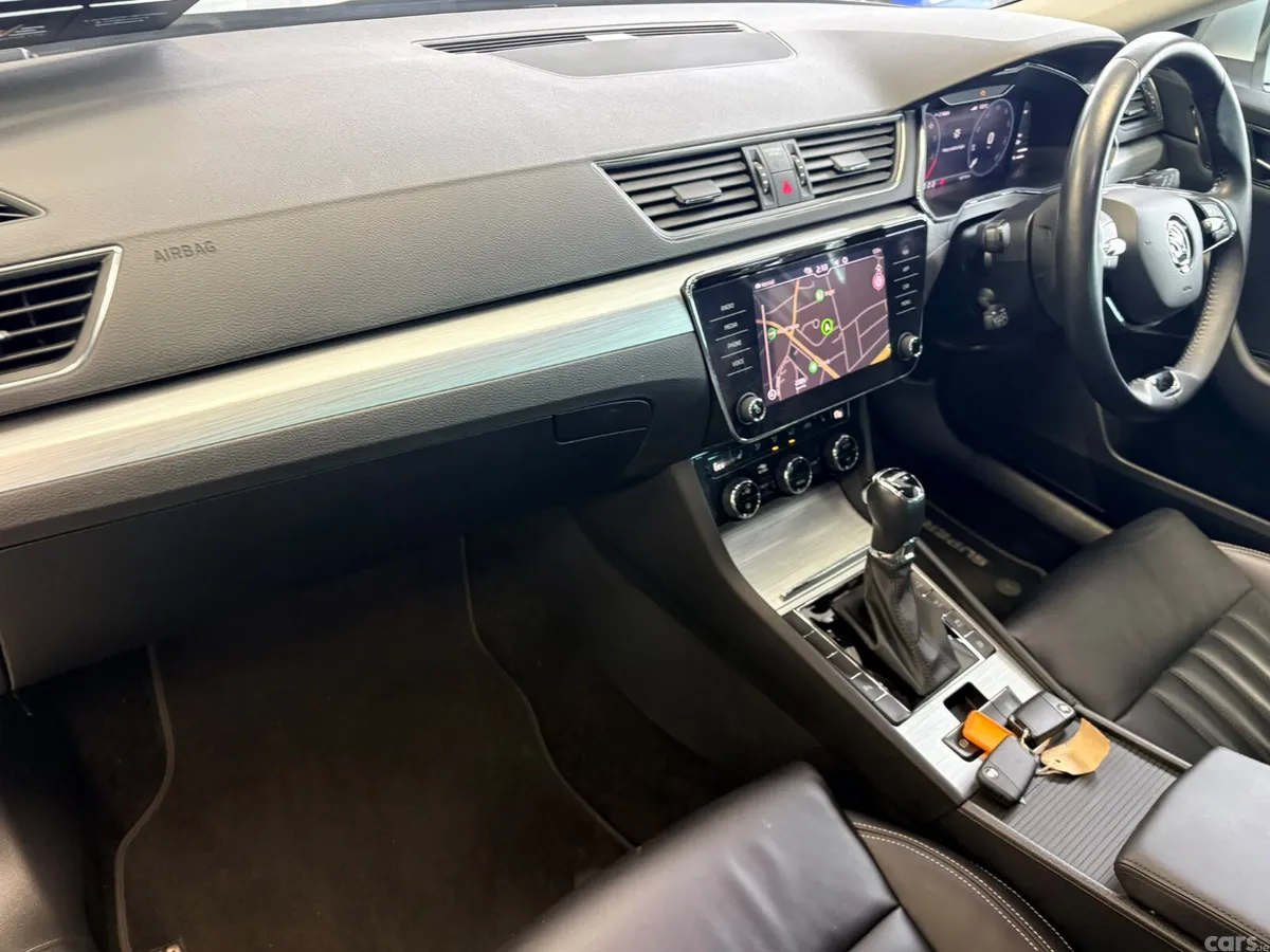 Skoda Superb Estate, Petrol Hybrid, 2023, Silver