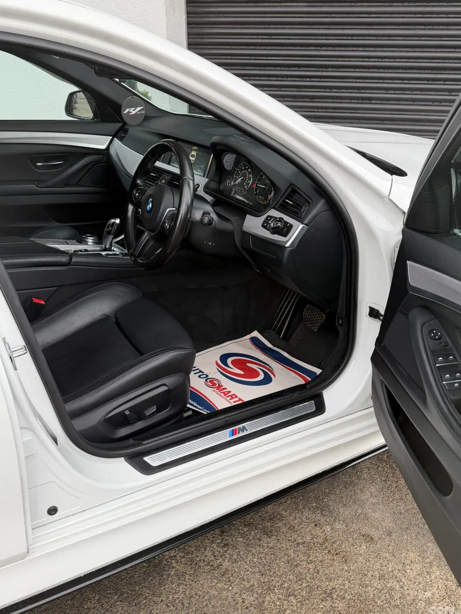 BMW 5-Series Saloon, Diesel, 2016, White