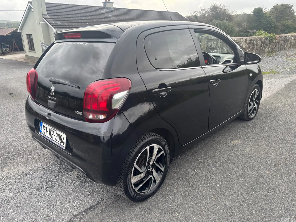 Peugeot 108 Hatchback, Petrol, 2016, Black