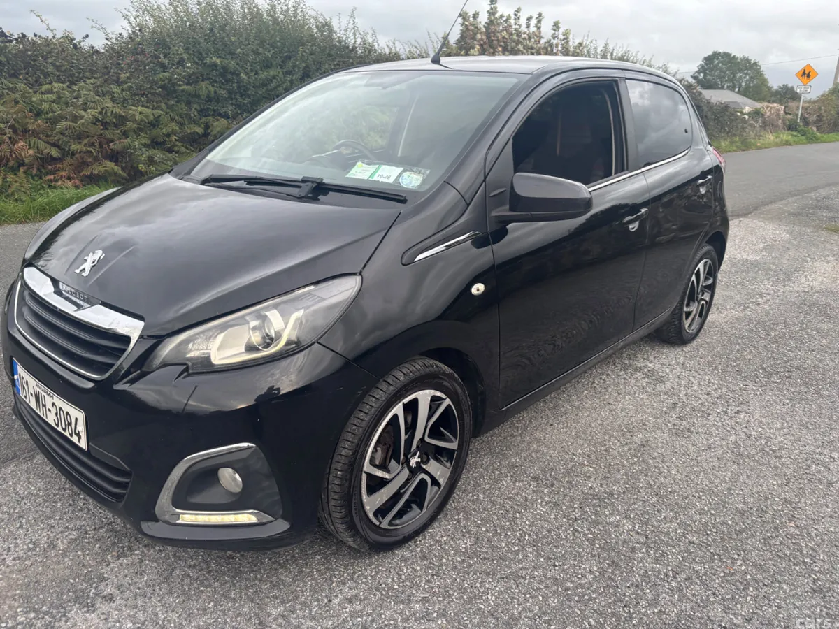 Peugeot 108 Hatchback, Petrol, 2016, Black
