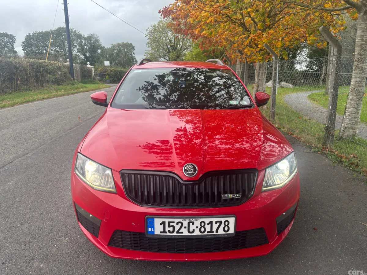 Skoda Octavia Estate, Diesel, 2015, Red
