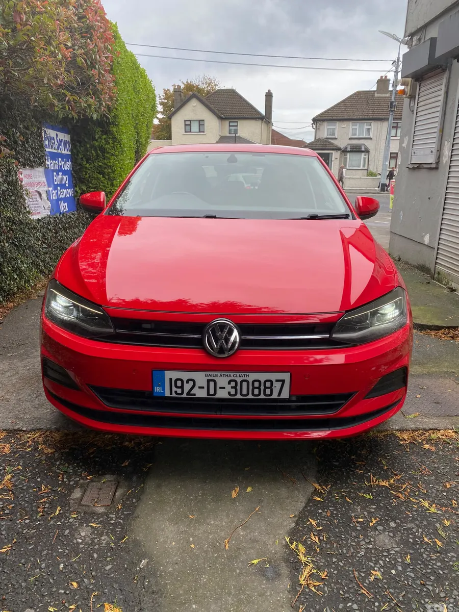 Volkswagen Polo Hatchback, Petrol, 2019, Red