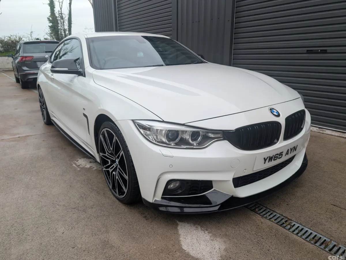 BMW 4-Series Coupe, Diesel, 2015, White