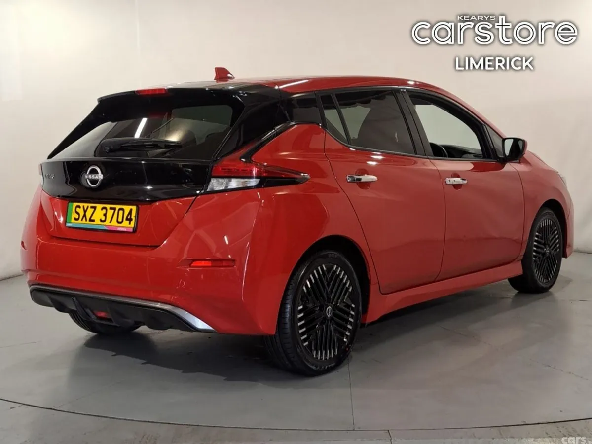 Nissan Leaf Hatchback, Electric, 2023, Red