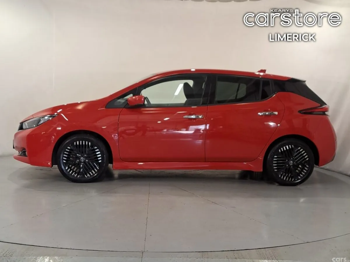 Nissan Leaf Hatchback, Electric, 2023, Red